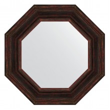 Зеркало настенное Octagon EVOFORM в багетной раме тёмный прованс, 59,2х59,2 см, BY 3826