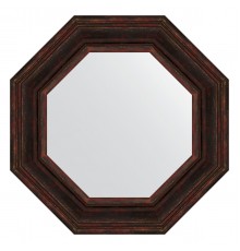 Зеркало настенное Octagon EVOFORM в багетной раме тёмный прованс, 59,2х59,2 см, BY 3826
