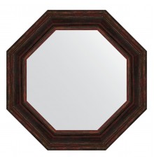Зеркало настенное Octagon EVOFORM в багетной раме тёмный прованс, 69,2х69,2 см, BY 3827