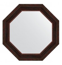 Зеркало настенное Octagon EVOFORM в багетной раме тёмный прованс, 79,2х79,2 см, BY 3828