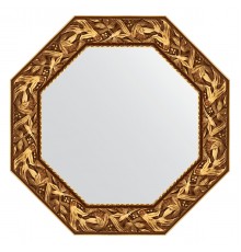 Зеркало настенное Octagon EVOFORM в багетной раме византия золото, 68,8х68,8 см, BY 3830