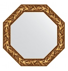 Зеркало настенное Octagon EVOFORM в багетной раме византия золото, 78,8х78,8 см, BY 3831