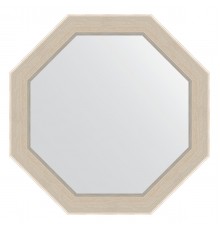 Зеркало настенное Octagon EVOFORM в багетной раме травленое серебро, 49х49 см, BY 3871