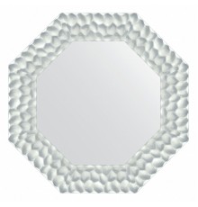 Зеркало настенное Octagon EVOFORM в багетной раме перламутровые дюны, 57х57 см, BY 3886