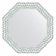 Зеркало настенное Octagon EVOFORM в багетной раме перламутровые дюны, 67х67 см, BY 3887