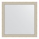 Зеркало настенное EVOFORM в багетной раме травленое серебро, 63х63 см, BY 3893