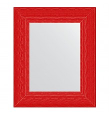 Зеркало настенное EVOFORM в багетной раме красная волна, 47х57 см, BY 3900