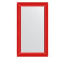 Зеркало настенное EVOFORM в багетной раме красная волна, 70х120 см, BY 3906