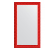 Зеркало настенное EVOFORM в багетной раме красная волна, 80х140 см, BY 3909