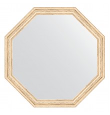 Зеркало настенное Octagon EVOFORM в багетной раме слоновая кость, 64х64 см, BY 3964