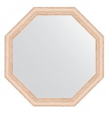Зеркало настенное Octagon EVOFORM в багетной раме белёный дуб, 65х65 см, BY 3972