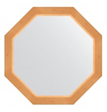 Зеркало настенное Octagon EVOFORM в багетной раме сосна, 66х66 см, BY 3986