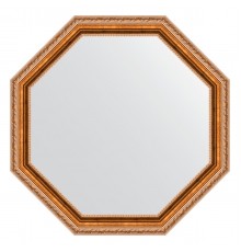 Зеркало настенное Octagon EVOFORM в багетной раме версаль бронза, 67х67 см, BY 3990
