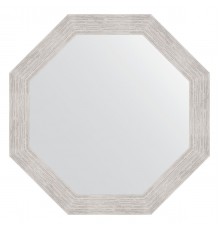 Зеркало настенное Octagon EVOFORM в багетной раме серебряный дождь, 67х67 см, BY 3998