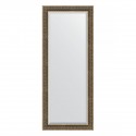 Зеркало напольное с фацетом EVOFORM в багетной раме вензель серебряный, 84х204 см, BY 6132