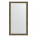 Зеркало напольное с фацетом EVOFORM в багетной раме вензель серебряный, 114х204 см, BY 6172