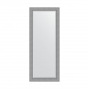 Зеркало напольное с фацетом EVOFORM в багетной раме серебряная кольчуга, 82х202 см, BY 6187