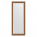 Зеркало напольное с фацетом EVOFORM в багетной раме медная кольчуга, 82х202 см, BY 6189