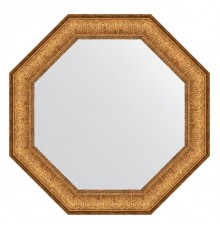 Зеркало настенное Octagon EVOFORM в багетной раме медный эльдорадо, 58х58 см, BY 7324
