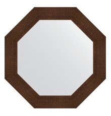 Зеркало настенное Octagon EVOFORM в багетной раме бронзовая лава, 71х71 см, BY 7355