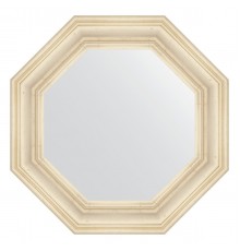 Зеркало настенное Octagon EVOFORM в багетной раме травленое серебро, 64х64 см, BY 7364