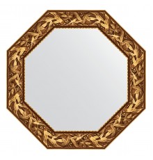 Зеркало настенное Octagon EVOFORM в багетной раме византия золото, 73х73 см, BY 7371