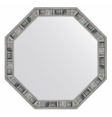 Зеркало настенное Octagon EVOFORM в багетной раме состаренное дерево, 54х54 см, BY 7419