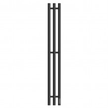Полотенцесушитель электрический Point Деметра PN12822B П3 120x1200 диммер справа, черный