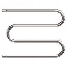 Полотенцесушитель водяной Point PN38667P 600x700 М-образный (1") с полкой, хром