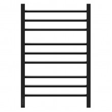 Полотенцесушитель электрический Point Веста PN70758B П9 500x800, диммер слева, черный
