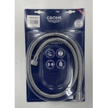 Душевой шланг металлический для гигиенического душа 1 метр GROHE 28140.000.01 хром