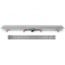 Душевой лоток Veconi Harmony S 750 V750HS с решеткой Сатин