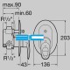 Смеситель для ванны ROCA Monomando M2 262401-6B Blanco White встраиваемый