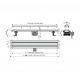 Alcaplast APZ13-DOUBLE9 Водоотводящий желоб с двухсторонней решеткой DOUBLE AG071401550