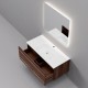Комплект мебели Art Decco Bridget ABR10W22S1M0, 100 см, черный орех
