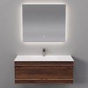 Комплект мебели Art Decco Bridget ABR10W22S1MF, 100 см, черный орех