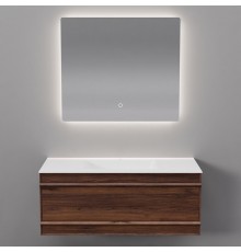 Комплект мебели Art Decco Bridget ABR10W22S2M0, 100 см, черный орех