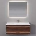 Комплект мебели Art Decco Bridget ABR10W22S2MF, 100 см, черный орех