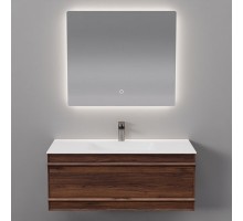 Комплект мебели Art Decco Bridget ABR10W22S2MF, 100 см, черный орех