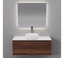 Комплект мебели Art Decco Bridget ABR10W22S3MF, 100 см, черный орех