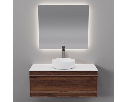 Комплект мебели Art Decco Bridget ABR10W22S3MF, 100 см, черный орех