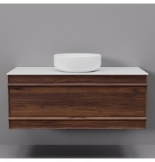 Тумба с раковиной Art Decco Bridget ABR10W22S300, 100 см, черный орех