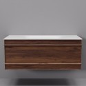Тумба с раковиной Art Decco Bridget ABR10W22S100, 100 см, черный орех