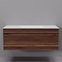 Тумба с раковиной Art Decco Bridget ABR10W22S200, 100 см, черный орех