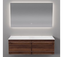 Комплект мебели Art Decco Bridget ABR12W22D1M0, 120 см, черный орех