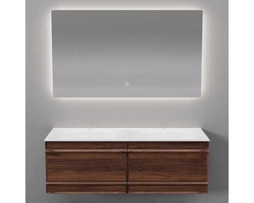 Комплект мебели Art Decco Bridget ABR12W22D1M0, 120 см, черный орех