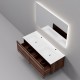 Комплект мебели Art Decco Bridget ABR12W22D1M0, 120 см, черный орех