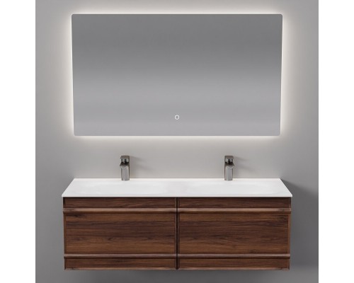 Комплект мебели Art Decco Bridget ABR12W22D1MF, 120 см, черный орех