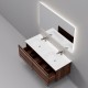 Комплект мебели Art Decco Bridget ABR12W22D1MF, 120 см, черный орех