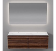 Комплект мебели Art Decco Bridget ABR12W22D2M0, 120 см, черный орех